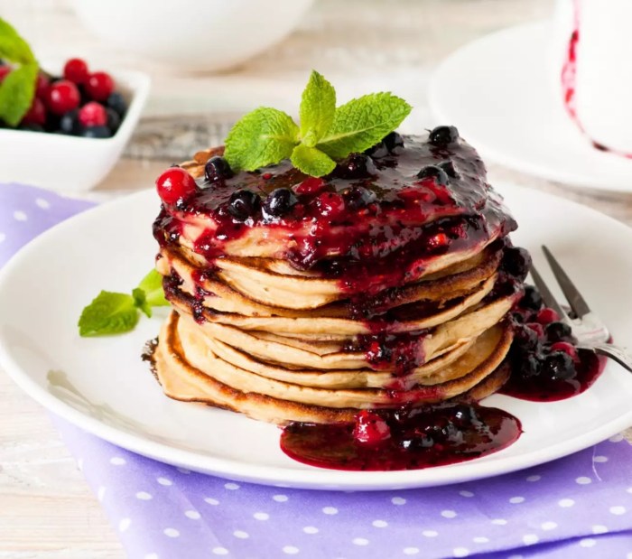 Berry sauce recipe for pancakes