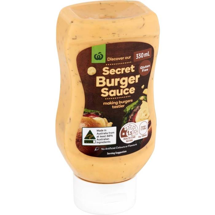 Burger secret sauce recipe