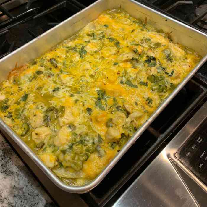 Best chicken enchilada recipe with green sauce