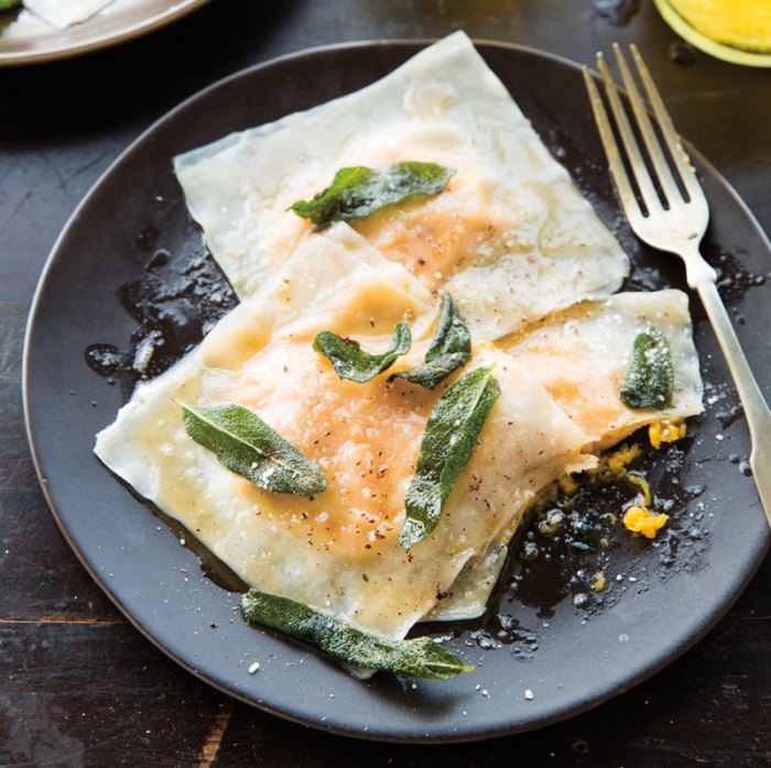 Butternut ravioli sauce recipes