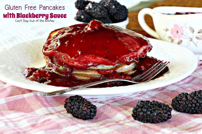 Blackberry sauce recipe for pancakes