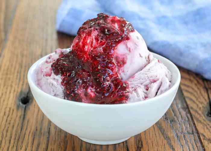 Berry sauce for ice cream recipe