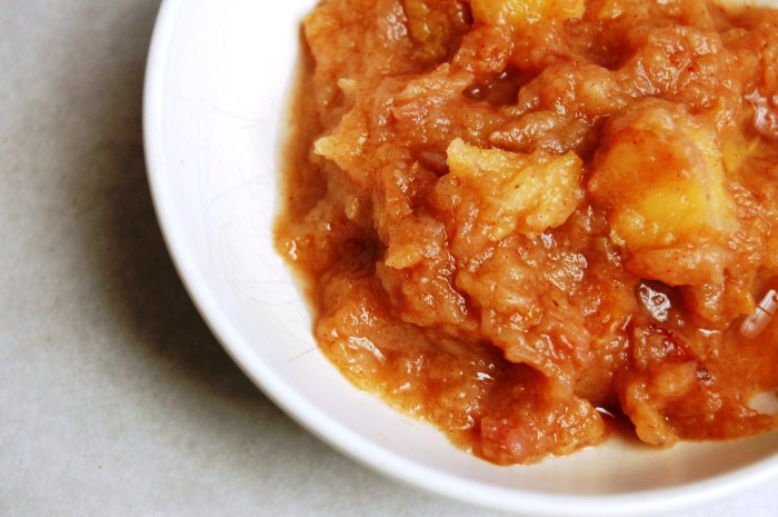 Baked apple sauce recipe